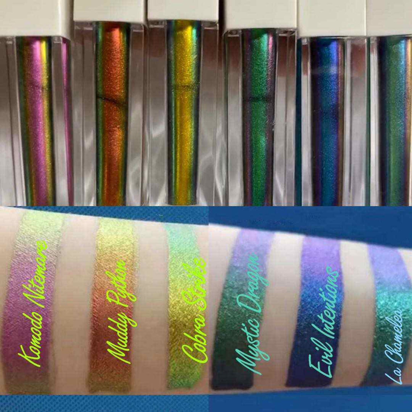 Inked Doll Cosmetics - "MYSTIC DRAGON" Deadly Venom LIQUID LAVA Effect Pigments