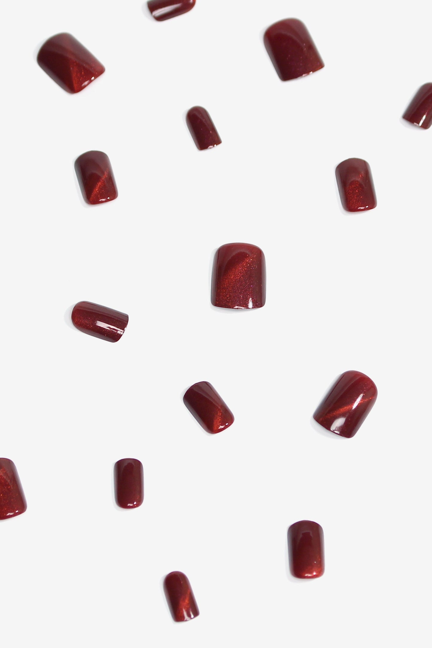 Bonmuz - Starlite Red | Soft & Durable Press-On Nails