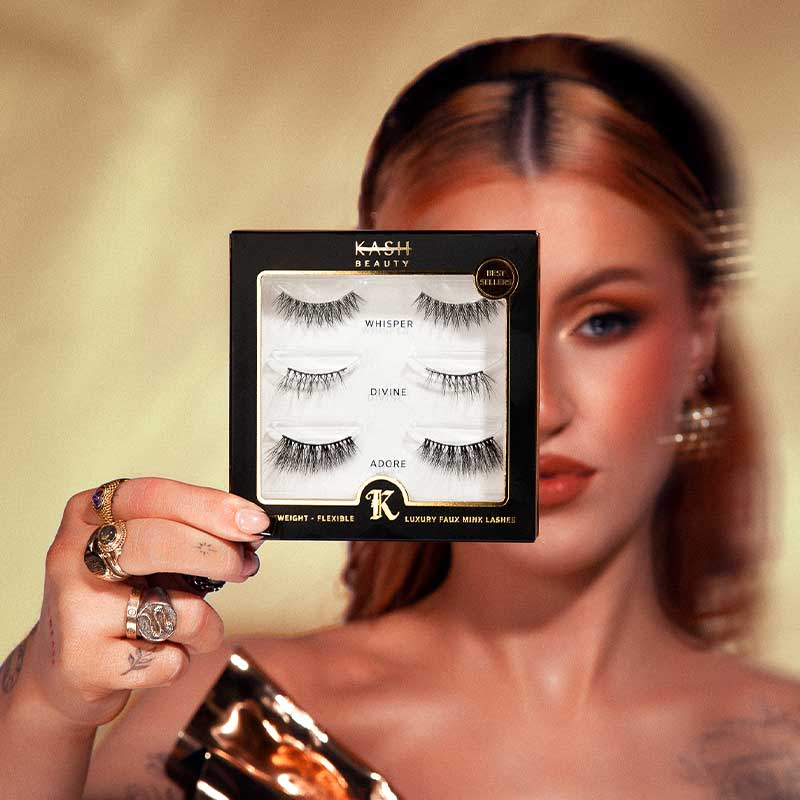 Kash Beauty Eternal Treasure Trio Eyelashes