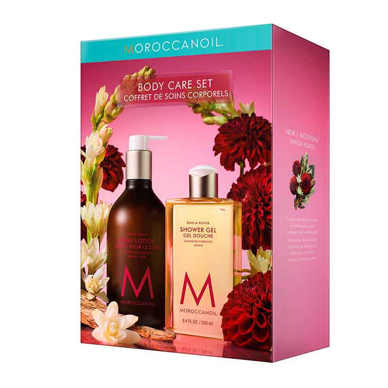 Moroccanoil Dahlia Rouge Body Care Set Discontinued