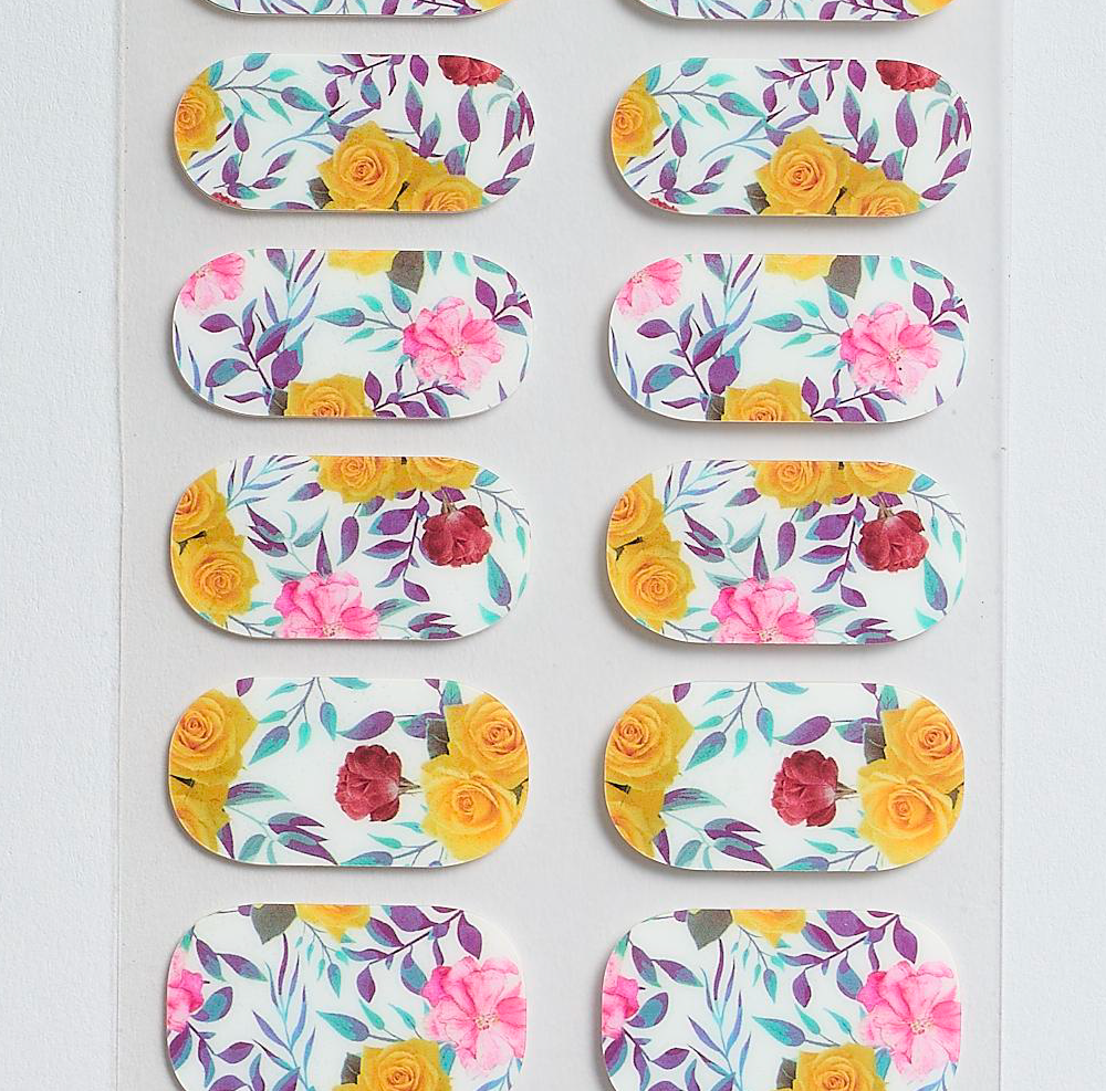 Candied Nails - Floral Garden Gel Nails