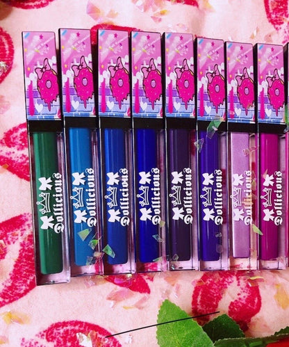 Inked Doll Cosmetics - The "BLUES/GREEN!!" DOLLICIOUS MATTE Vegan Liquid Lipstick