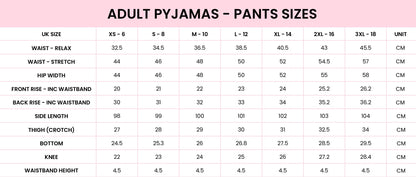 Women's Teddy Bear Pyjamas