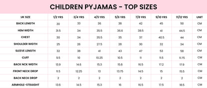 Girls Christmas Bow Pyjamas - Trousers Set