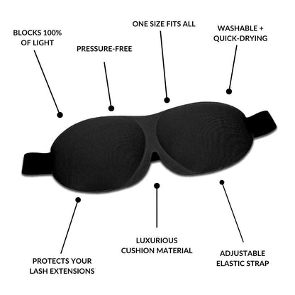 Lash Affair - Beauty Sleep | Deep Domed Eye Mask