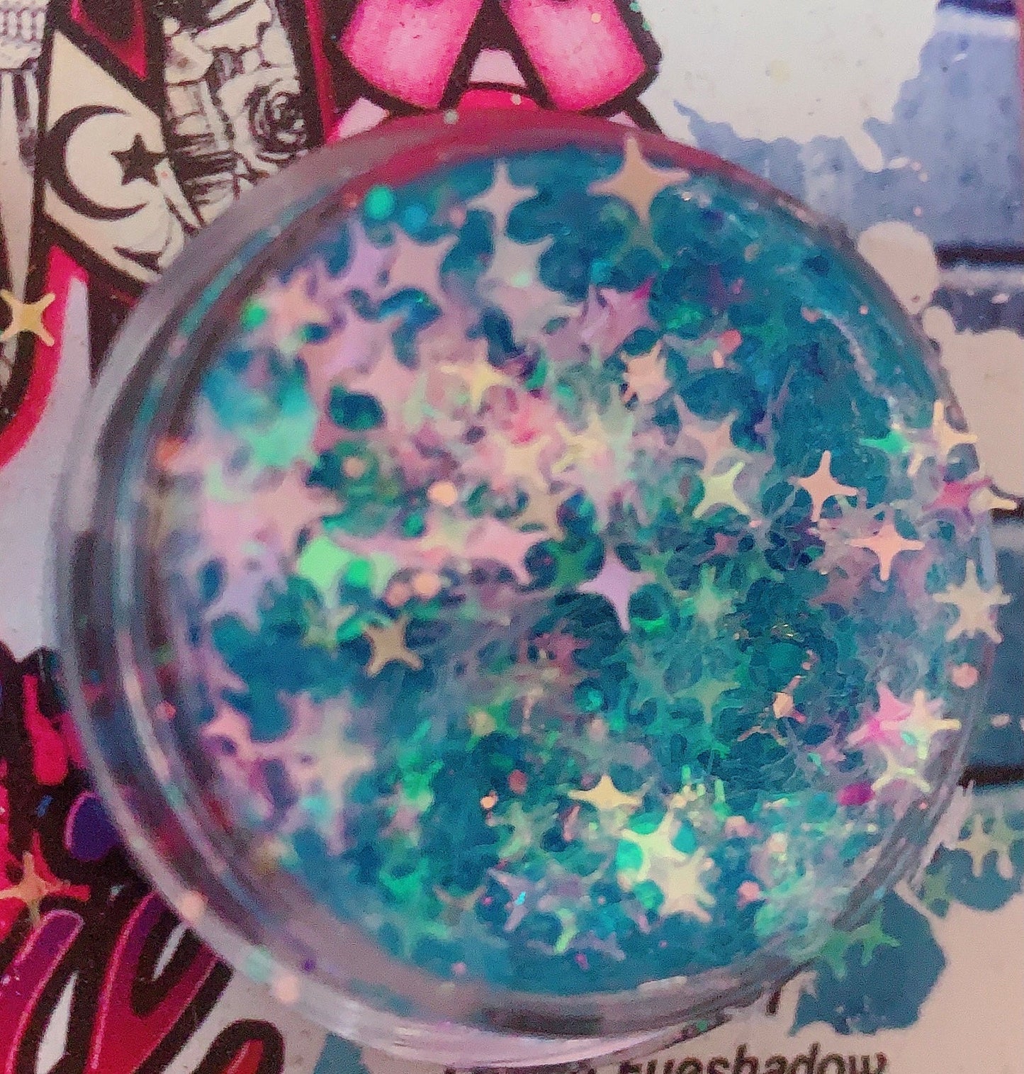 Inked Doll Cosmetics - COTTON CANDY BLUE Diamond Glow