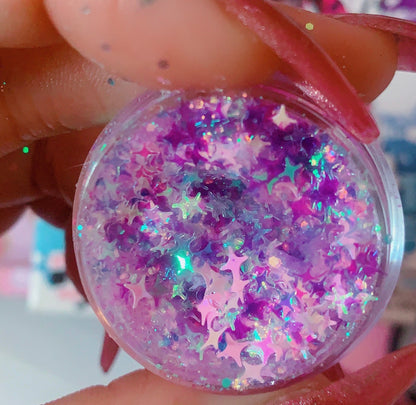Inked Doll Cosmetics - CYBER GRAPE Diamond Glow
