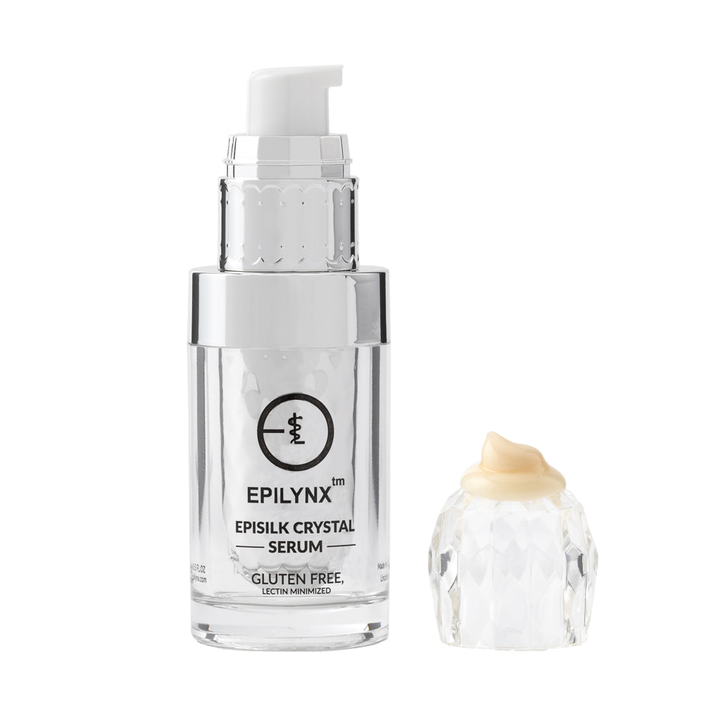 EpiLynx - Vegan EpiSilk, Crystal Wrinkle Smoothing Face Serum - Intense Brightening and Firming Wrinkle Fix for Sensitive Skin