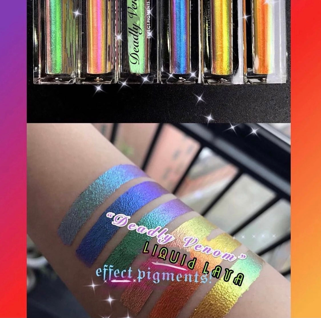 Inked Doll Cosmetics - "MUDDY PYTHON" Deadly Venom LIQUID LAVA Effect Pigments