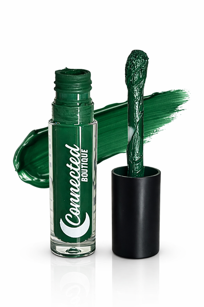 Connected Boutique - Envy - Green Bold Longwear Liquid Lipstick – Transfer‐Proof Matte