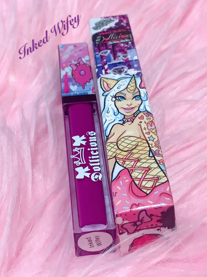 Inked Doll Cosmetics - The "PURPLES!!" DOLLICIOUS MATTE Vegan Liquid Lipstick