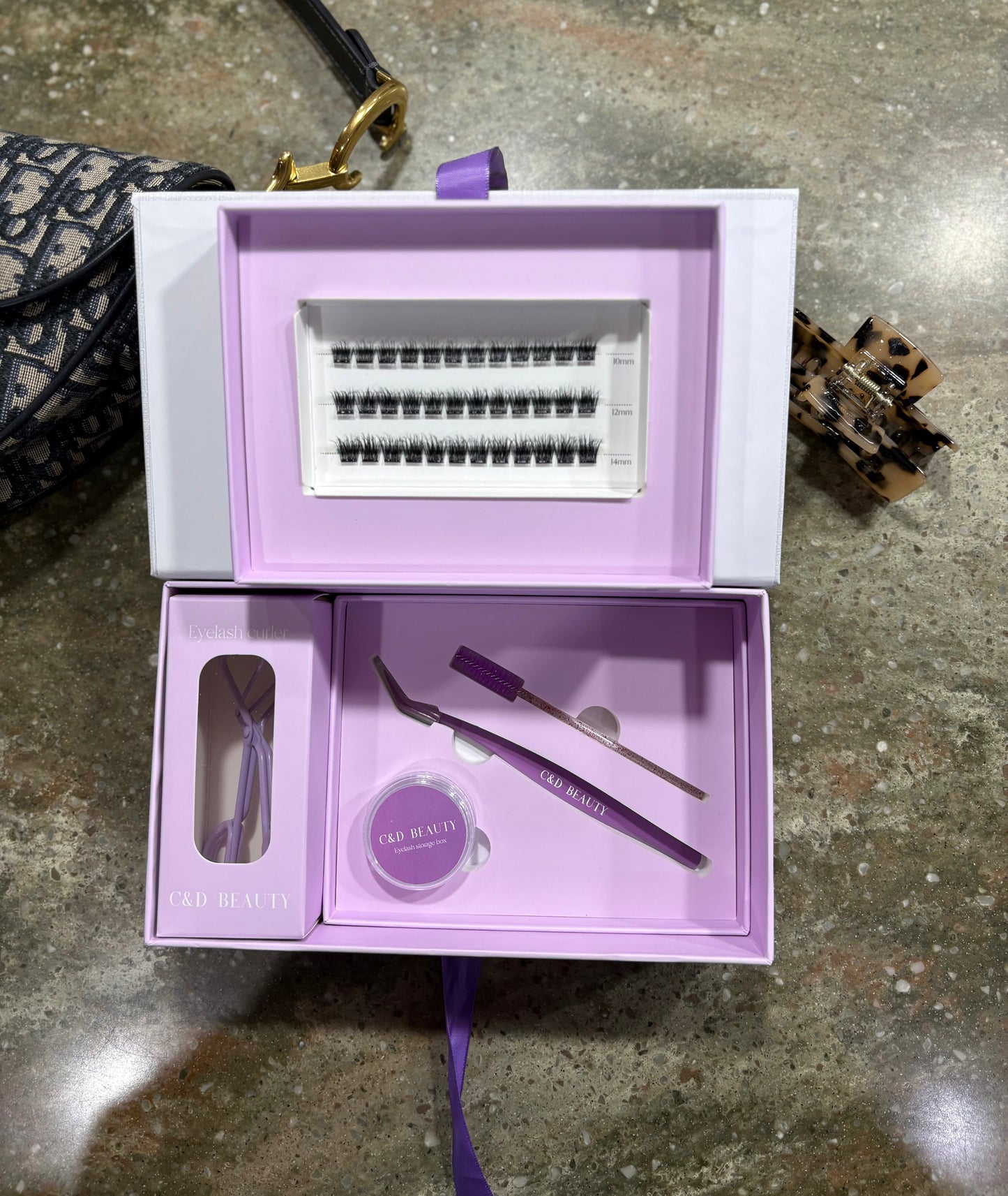 C & D Beauty - Sweetheart Press & Go Lash Kit