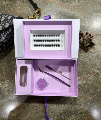 C & D Beauty - Sweetheart Press & Go Lash Kit