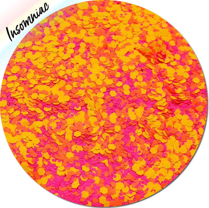 Inked Doll Cosmetics - "INSOMNIAC" *UV/BlackLight* Festival FunFetti