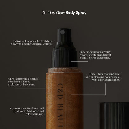 C & D Beauty - Golden Glow Body Spray
