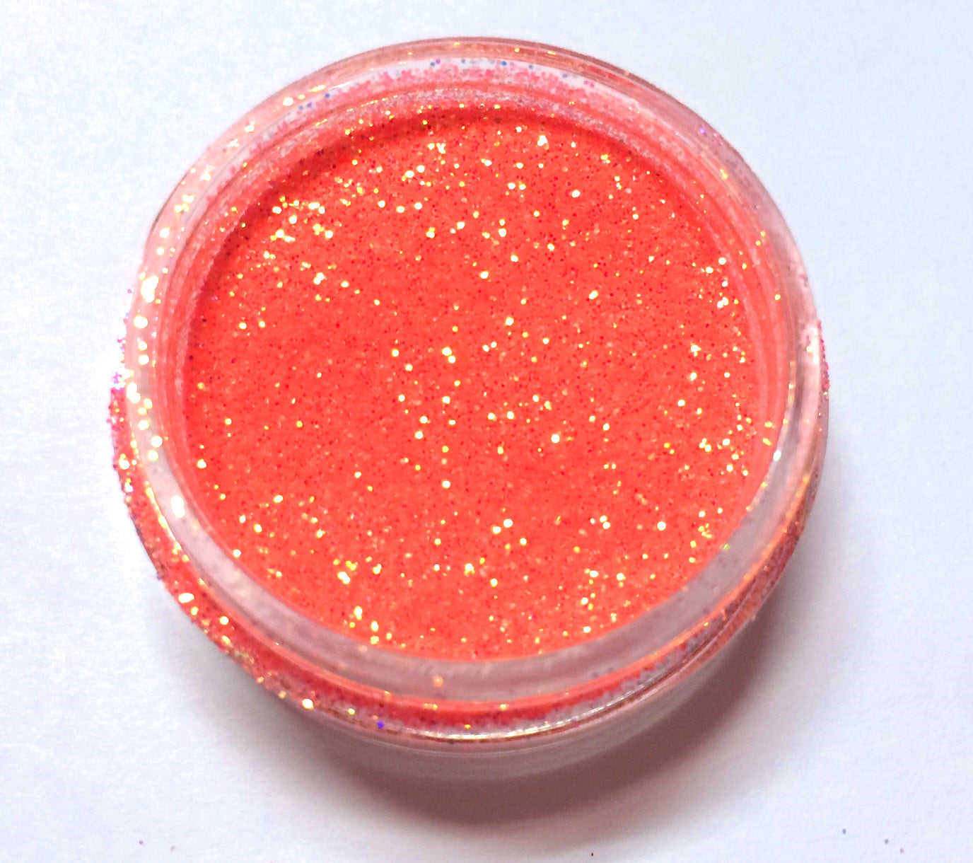 Inked Doll Cosmetics - NEON SHERBERT *UV* Iridescent (Orange) Glamdoll Glitter