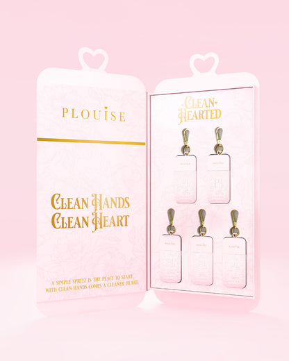 Clean Hands Clean Heart Cherry Hand Sanitiser Spray PR Gift Set