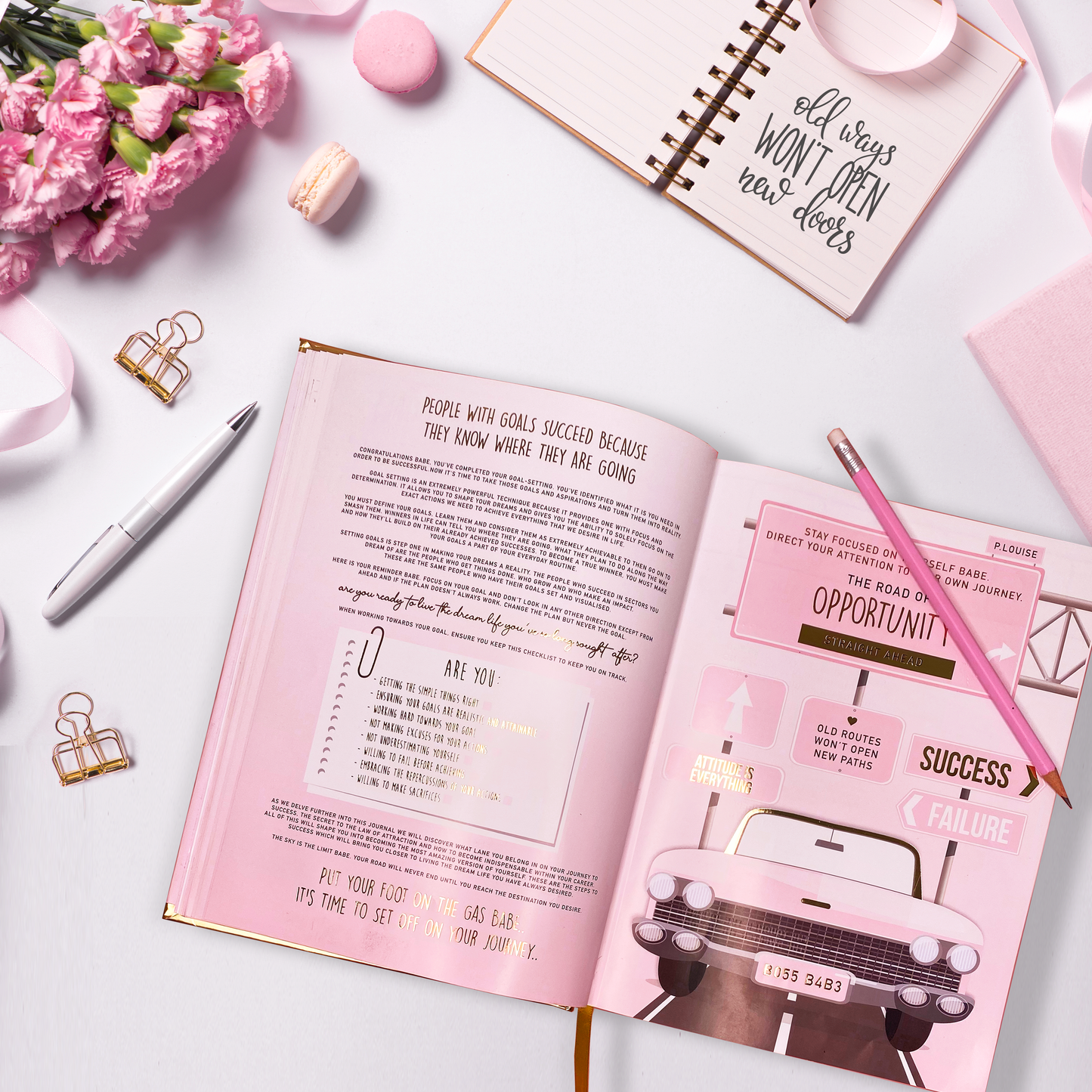 Imma Goal Getter Inspirational Diary