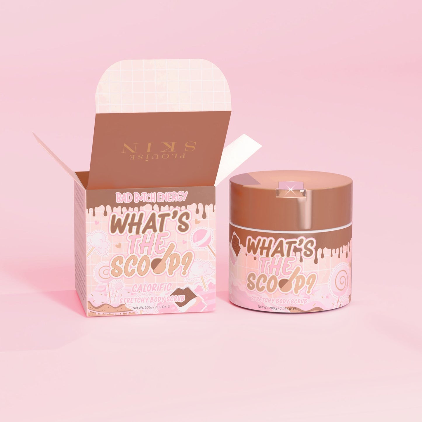 What's The Scoop Stretchy Body Scrub