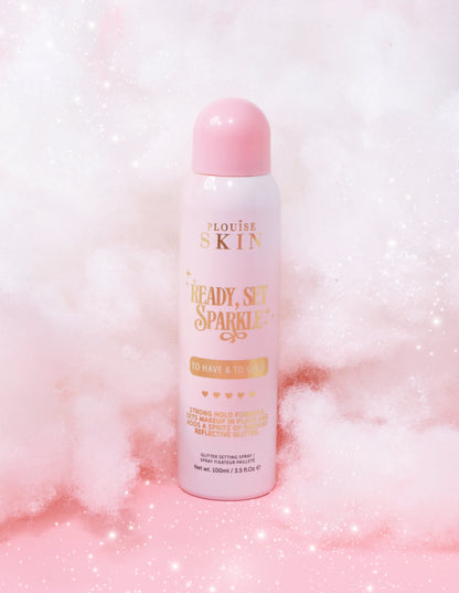 Ready Set Sparkle Glitter Setting Spray Trio
