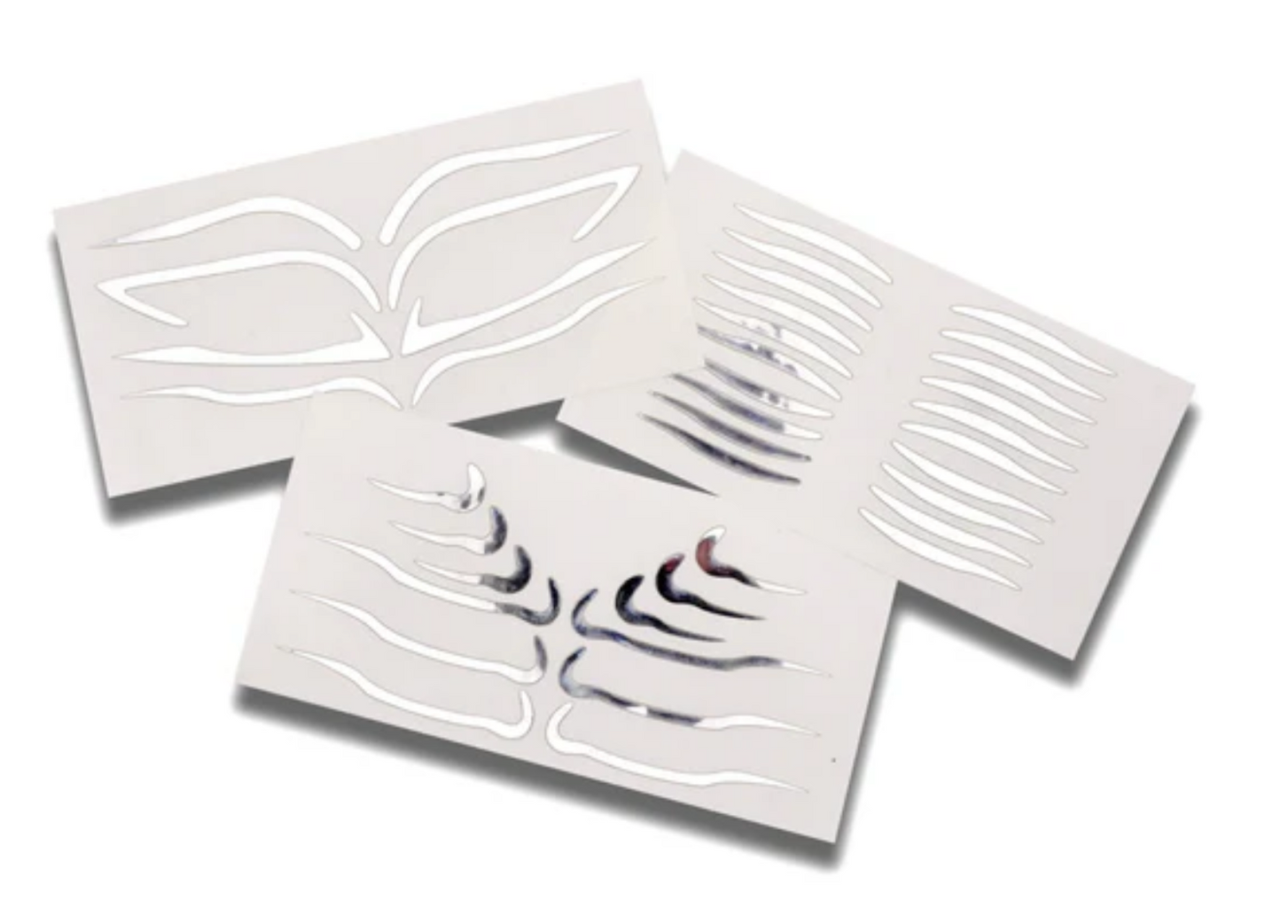 Face Lace x Glisten Cosmetics Full Collection - Chrome Makeup Stickers
