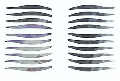 Face Lace x Glisten Cosmetics Full Collection - Chrome Makeup Stickers