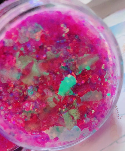 Inked Doll Cosmetics - UNICORN FESTIVAL GLOW Glitter Gel