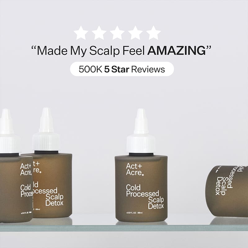 Act+Acre Cold Processed Scalp Detox Oil
