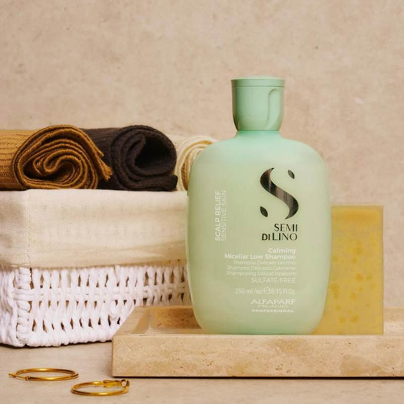 Alfaparf Semi Di Lino Scalp Renew Shampoo & X2 Treatment Hair Loss Kit