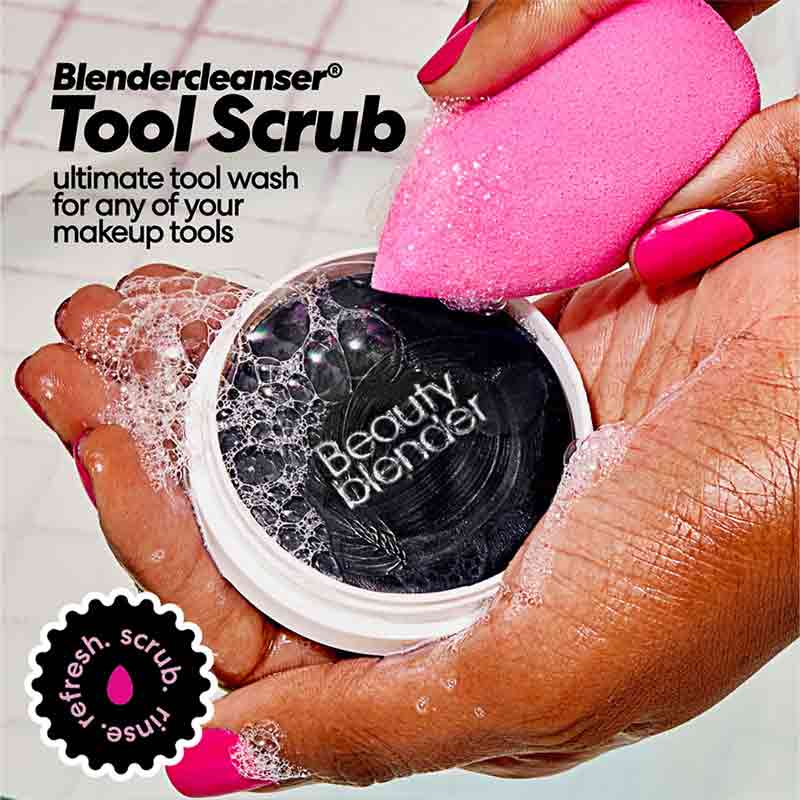 Beautyblender Blendercleanser Tool Scrub Charcoal Makeup Sponge And Brush Cleaner