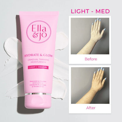 Ella & Jo Hydrate & Glow - Gradual Tanning Moisturiser