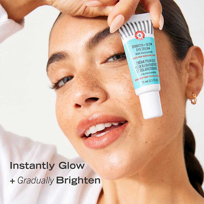 First Aid Beauty Brighten + Glow Eye Cream with Niacinamide
