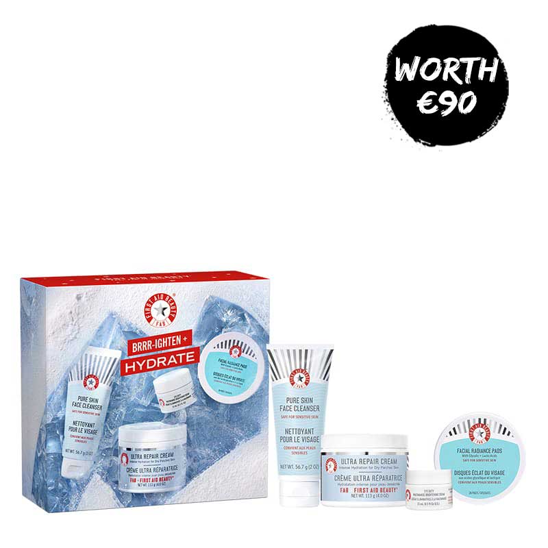 First Aid Beauty BRRRIGHTEN + Hydrate Gift Set Discontinued