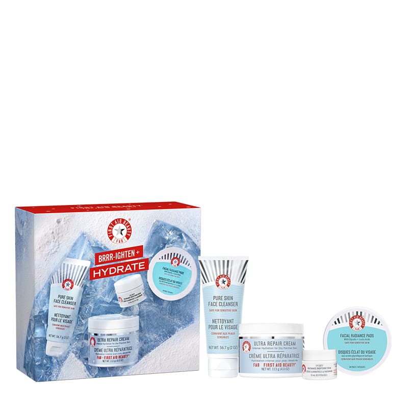 First Aid Beauty BRRRIGHTEN + Hydrate Gift Set Discontinued