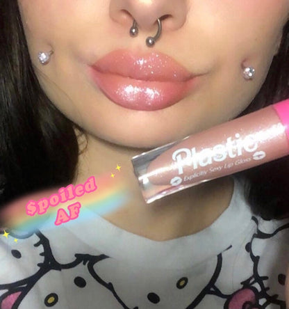 Inked Doll Cosmetics - *$POILED AF* "PLASTIC Explicitly SEXY Lip Gloss