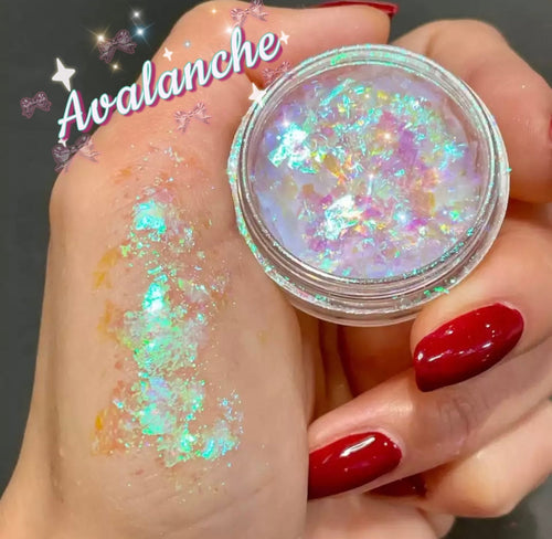 Inked Doll Cosmetics - AVALANCHE “Ice Glaciers” Gel Flakes
