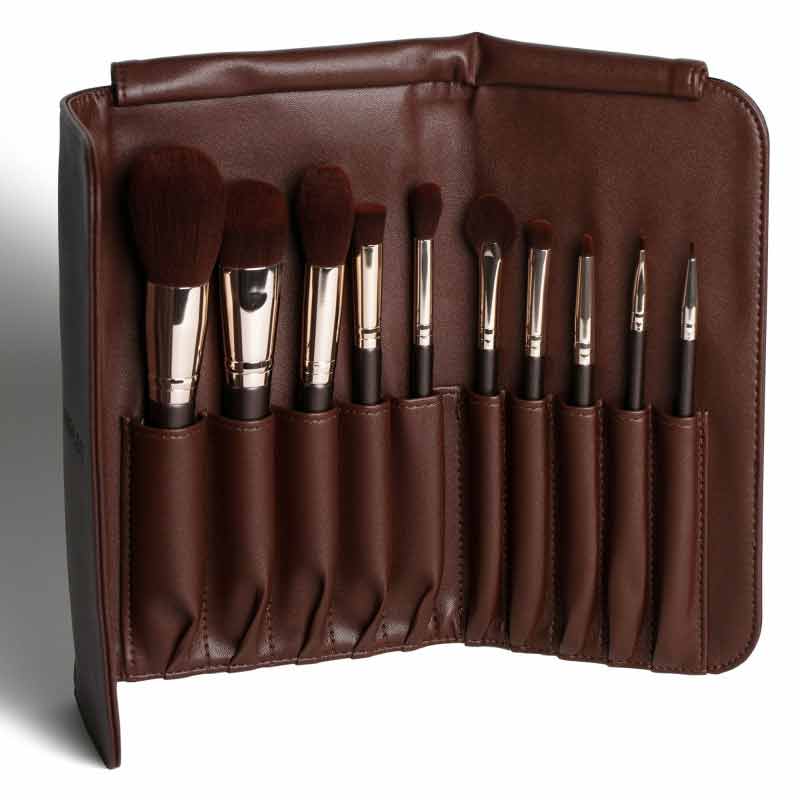 Inglot Brush Set in Chocolate Case