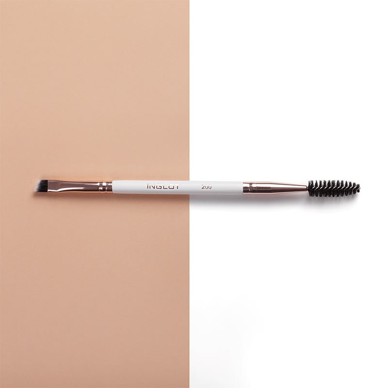 Inglot Playinn Duo Brow & Wing Makeup Brush 200