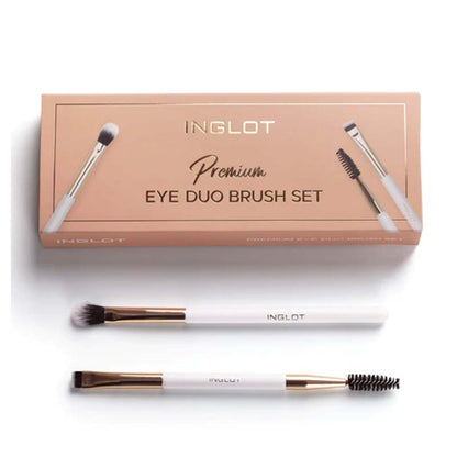 Inglot Premium Eye Duo Brush Set
