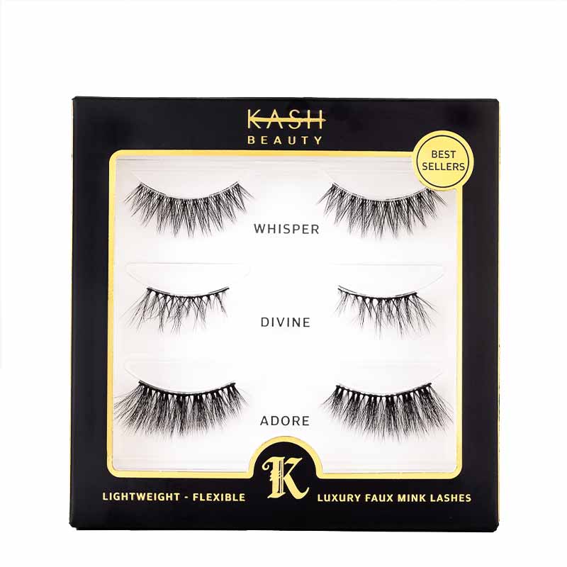 Kash Beauty Eternal Treasure Trio Eyelashes