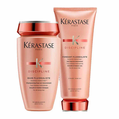 Kérastase Discipline Smoothing Shampoo & Conditioner Duo For Frizzy Hair