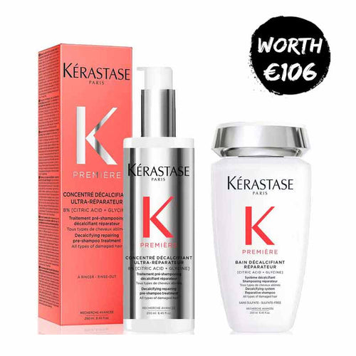 Kérastase Première Decalcifying Pre-Shampoo Treatment & Première Decalcifying Repairing Shampoo Duo