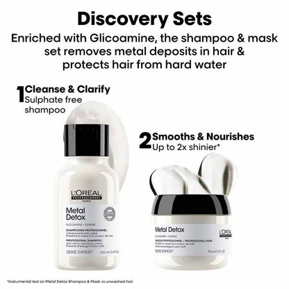 L'Oréal Professionnel Metal Detox Anti-breakage Mini Shampoo & Hair Mask Kit