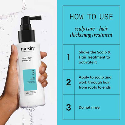 Nioxin System 3 Scalp & Hair Treatment