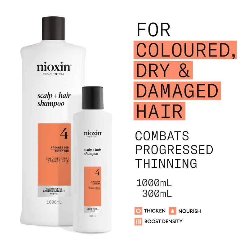Nioxin System 4 Cleanser Shampoo